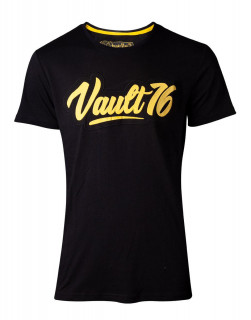 Fallout 76 - Oil Vault 76 Men´ T-shirt M (M-I) Merch