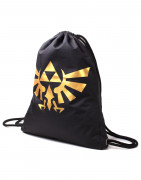 Zelda - Zelda Generic Metallic Gold Rubber Print Gymbag (M-I) 