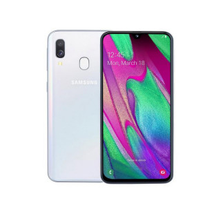 Samsung Galaxy A40, Dual SIM, White Mobile