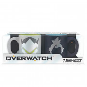 OVERWATCH - Set 2 espresso mugs - Hanzo & Genji, 110 ml 