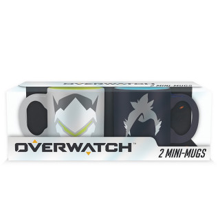 OVERWATCH - Set 2 espresso mugs - Hanzo & Genji, 110 ml Merch