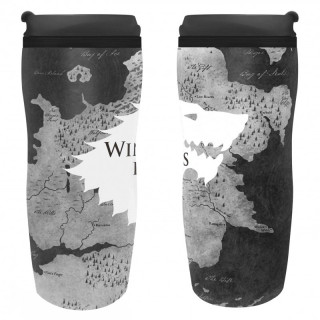 GAME OF THRONES - Travel mug "Winter is here" Merch