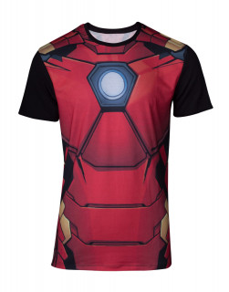 Marvel Sublimated Iron Man T-shirt (M) (M-I) Merch