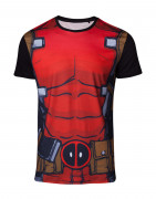 Marvel Sublimated Deadpool T-shirt (M) (M-I) 