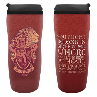 HARRY POTTER - Travel mug "Gryffindor" Merch