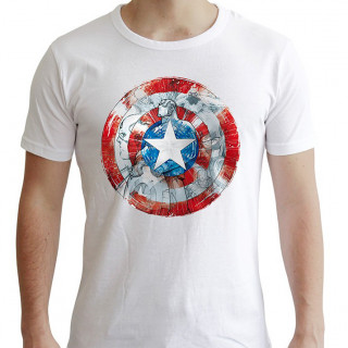 MARVEL - T-shirt  "CA Classic" white - new fit (XL) Merch