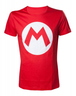 Nintendo - Mario T-shirt with big M (M-I) (L) Merch