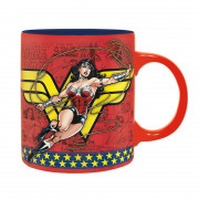 DC COMICS - Mug - 320 ml - Wonder Woman Action 