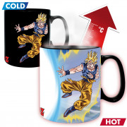 DRAGON BALL - Mug Heat Change - 460 ml - DBZ/ Goku VS Buu - box  