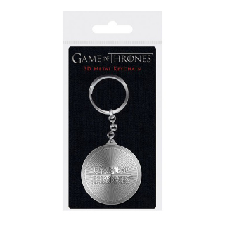 Game of Thrones 3D Metal Keychain Logo 6 cm Merch