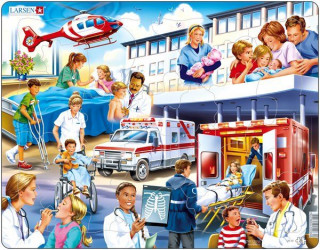 Larsen maxi puzzle 25 pieces Hospital US 33 Merch