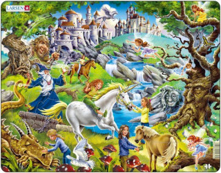 Larsen maxi puzzle 30 pieces The kingdom of fairy tales - US31 Merch