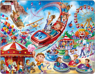 Larsen maxi puzzle 17 pieces Amusement park - Us29 Merch