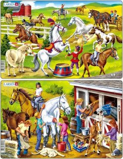 Larsen midi puzzle 25 pcs Stables U16 Merch