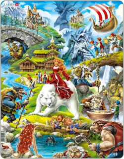 Larsen maxi puzzle 30 pieces Fairytale US23 Merch