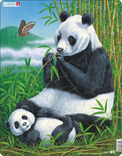 Larsen maxi puzzle 33 pieces Panda D5 Merch