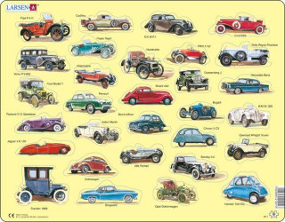 Larsen maxi puzzle 30 pieces Oldtimer cars AK1 Merch