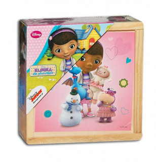 Doc McStuffins wooden jigsaw Hračka