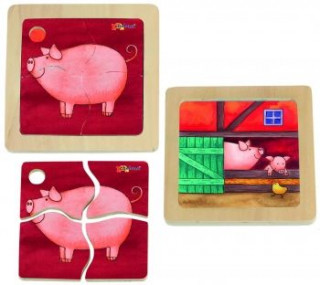 Pig - Mini Discovery puzzle 11174 Merch