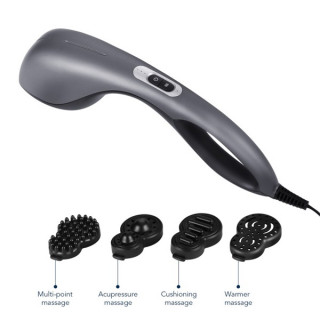 Naipo massager Manual- MGPC-666 (replaceable massage head, 3 intensity levels, ergonomic design Home