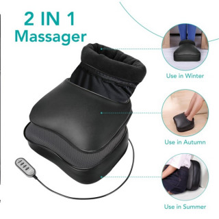 Naipo massager Legs & Waist - MGF-1005 (heatable, adjustable massage direction, Manual control, cleanable Home