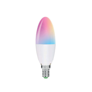 Woox Smart Home Smart bulb - R5076 (E14, 4.5 Watt, 350 Lumen, 2700K, RGB, Wi-Fi, ) Home