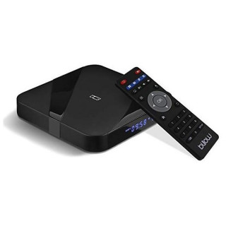 APPROX Media player - 4K Smart TV box QuadCore1.5Ghz, 16GB built-in memory, Android7.1, WiFi, HDMI, BT, 2 pcsUSB, remote switch. Home