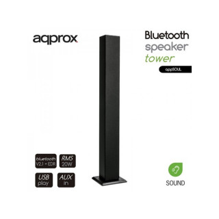 APPROX Sound wall - Bluetooth Speaker tower (BT, 2.1 Stereo Speakers, 3.5mm Audio Jack, 1m high) Home