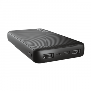 Trust PowerBank Primo Compact Powerbank (15000mAh; 15W USB-C 12W 2xUSB; Black) 