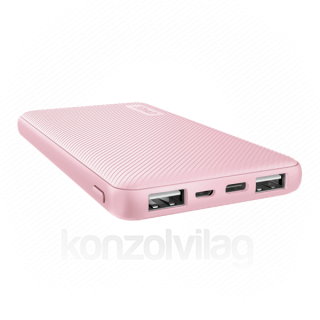 Trust Primo external battery Lithium ion (Li-ion) 10000 mAh pink Mobile