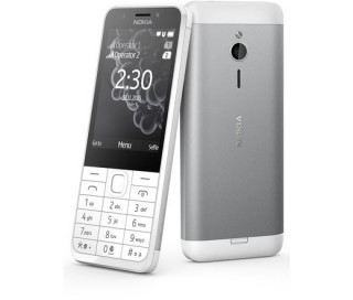 TEL NOKIA 230 DS Light Silver Mobile