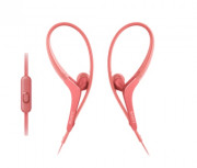 SONY MDRAS410APP microphone earphone pink 