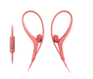 SONY MDRAS410APP microphone earphone pink Mobile