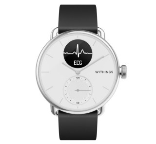 Withings Scanwatch smart watch 38mm, White Mobile