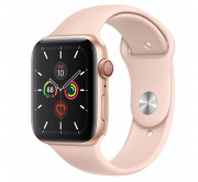 Apple Watch Series GPS+Cellular smart watch, 44mm, Aluminum Gold/pink 