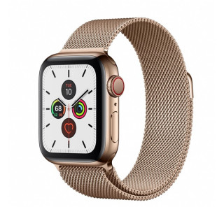 Apple Watch Series GPS+Cellular smart watch, 40mm,Stainless steel, Gold strap Mobile