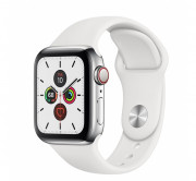 Apple Watch Series GPS+Cellular smart watch, 40mm,Stainless steel, Gray/White 