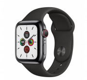 Apple Watch Series GPS+Cellular smart watch, 40mm,Stainless steel, Gray/Black 