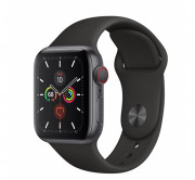 Apple Watch Series GPS+Cellular smart watch, 40mm, Aluminum Gray/Black 