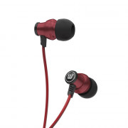 BRAINWAVZ DELTA metal microphone earphone Red 