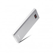 AWEI P91K metal Powerbank 8000 mAh With LCD display silver 