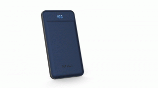 MiLi Power Nova III. ultra-slim Nano Led Powerbank 10000mAh USB-C (PD) Mobile