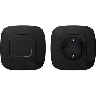 Legrand Valena Allure Netatmo Paired Set: 1 Smart connector  + 1 Wireless Switch - black Home