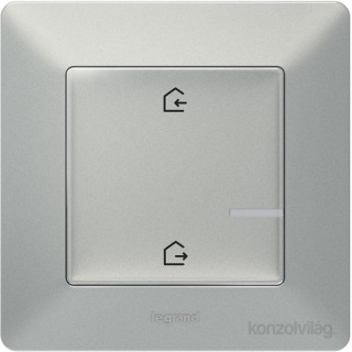 Legrand Valena Life Netatmo Smart Wireless Switch  - With arrival/departure function aluminum Home