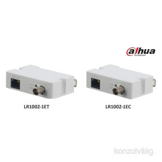 Dahua LR1002-1ET 1x RJ45 10/100, 1x BNC, PoE support Ethervet over Coax (EOC) converter (transmitter) Home