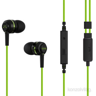 SoundMAGIC ES18S In-Ear Black-Green headset (SM18S-03) Mobile