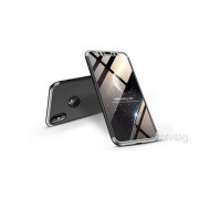 GKK GK0217 3in1 iPhone X/XS Logo Black/silver protective case 