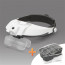 Handy Headband magnifier with LED lighting, double lens thumbnail