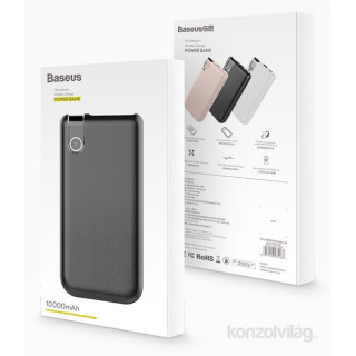 Baseus Thin 10000mAh Wireless Black powerbank Mobile