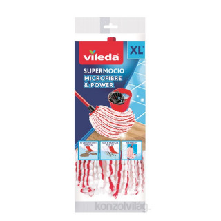 Vileda Supermocio Microfibre&Power fast mop refill Home